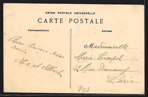 AK Déville, Rue aux Juifs, Strassenpartie