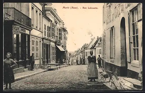 AK Marle, Rue Lalouette