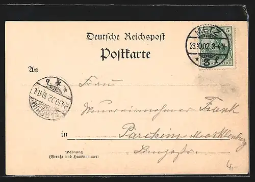 AK Metz, Theater mit Theaterplatz