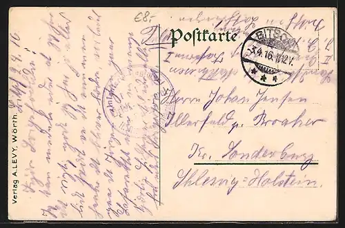 Lithographie Bitsch, Totalansicht