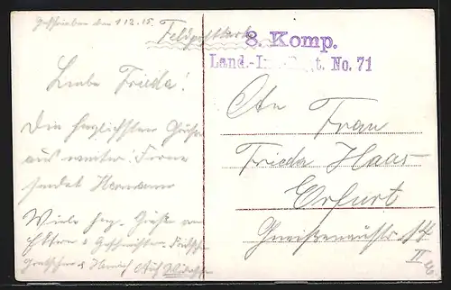 AK Mörchingen, Neustadt, Marktplatz, Kappellenstrasse, Totalansicht