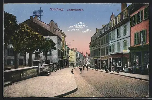 AK Saarburg, Langestrasse
