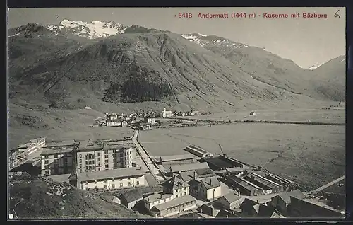 AK Andermatt, Kaserne am Bäzberg