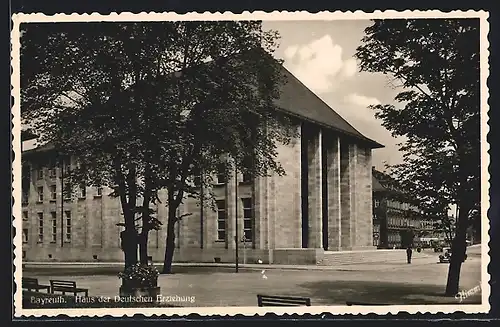 AK Bayreuth, Partie am Haus der Deutschen Erziehung