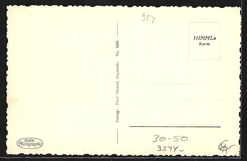 AK Bayreuth, Partie am Haus der Deutschen Erziehung