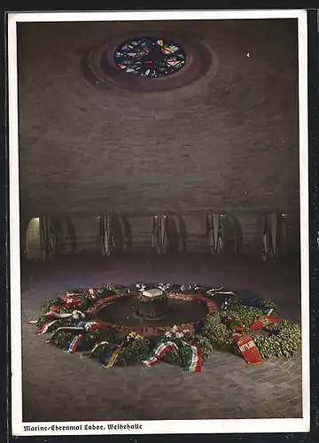 AK Laboe, Marine-Ehrenmal, Weihehalle