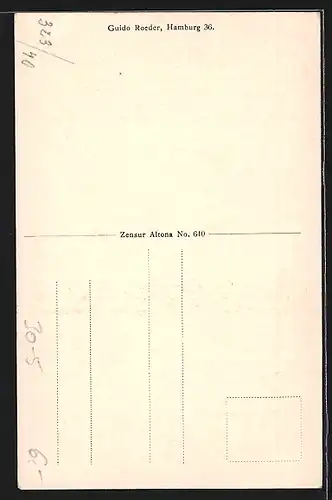 AK Zoologischer Garten unserer Feinde, Propaganda 1. Weltkrieg