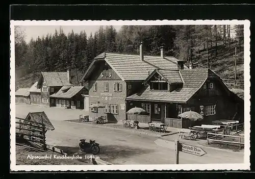 AK Katschberghöhe, Gasthaus Alpengasthof