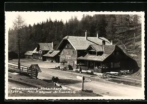 AK Rennweg am Katschberg, Alpengasthof Katschbergerhöhe