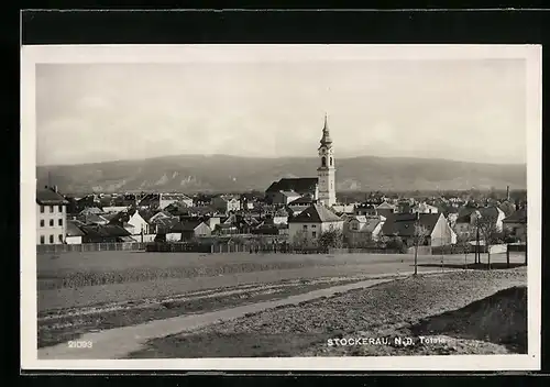 AK Stockerau, Totale von der Stadt