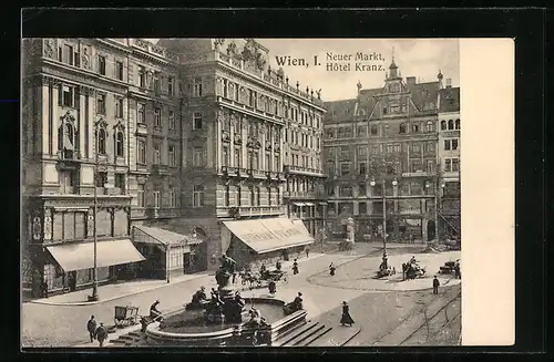 AK Wien, Hotel Kranz am Neuen Markt