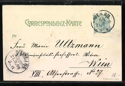 AK Wien, K. K. Volksgarten, Restaurant und Café Johann Seidl
