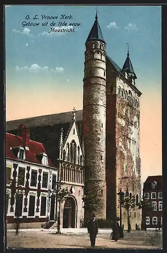 AK Maastricht, O. L. Vrouwe Kerk, Gebouw uit de 11de eeuw