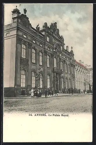 AK Anvers, Le Palais Royal