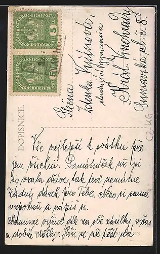 AK Nachod, Vdovam a sirotkum, 1916