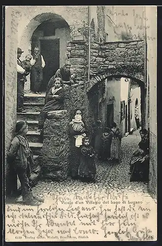 AK Gandria, Vicolo d`un Villagio dell` Lago di Lugano
