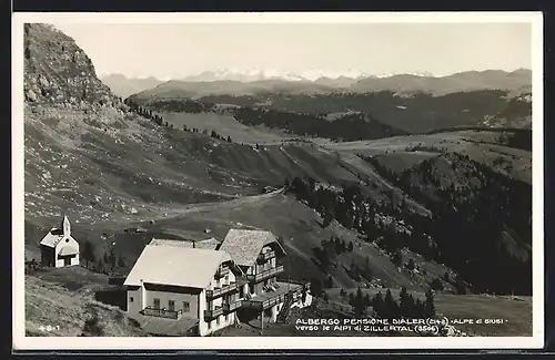 AK Ortisei, Albergo Pensione Dialer, Alpe di Siusi