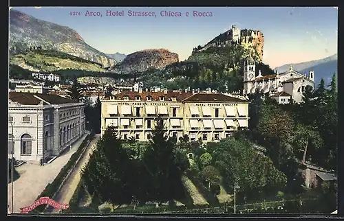 AK Arco, Hotel Strasser, Chiesa e Rocca