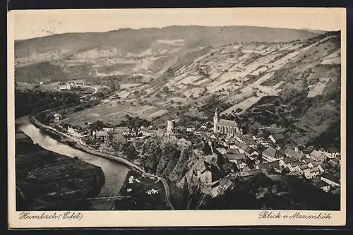 AK Heimbach (Eifel), Blick von Marienhöh