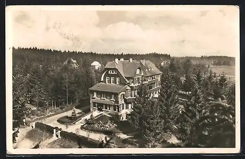 AK Villingen /Schwarzwald, Dr. Beck's Kneipp-Sanatorium Waldeck