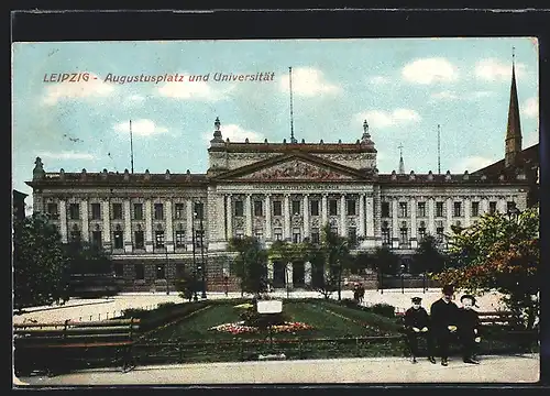 AK Leipzig, Augustusplatz und Universität