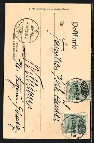 AK Worms, Alte Stadtmauer