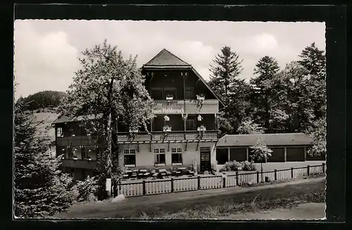 AK Forbach /Murgtal, Erholungsheim Haus Holdereck