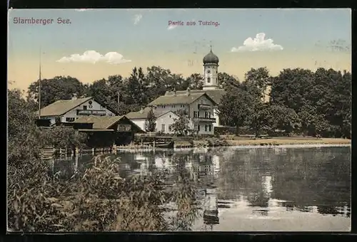 AK Tutzing, Partie am Starnberger See