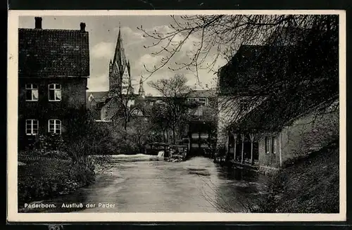 AK Paderborn, Paderausfluss