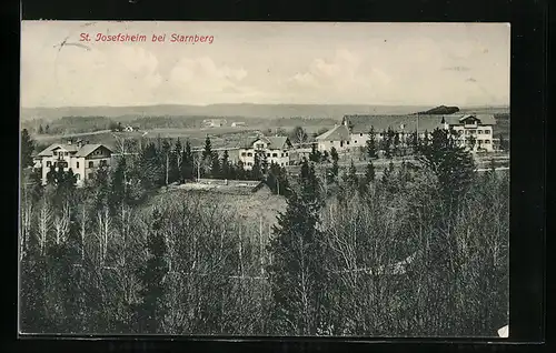 AK Starnberg, Blick zum St. Josefsheim