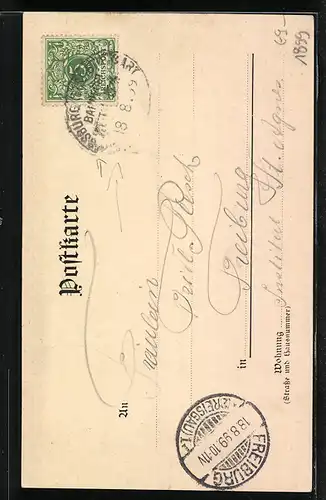 AK Durlach, Blick zum Baselthor