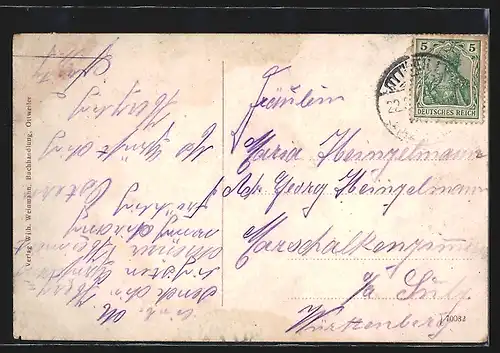 AK Ottweiler, Strasse am Kreishaus