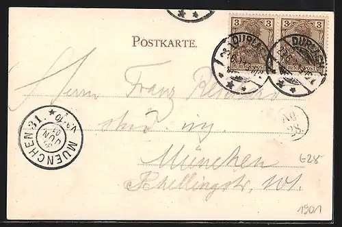 AK Durlach, Restauration Zum Amalienbad