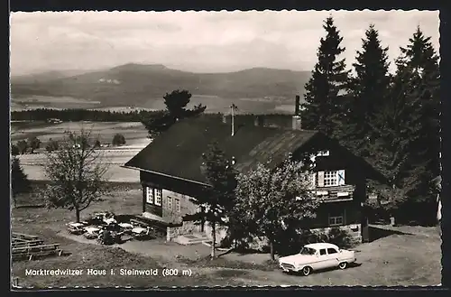 AK Marktredwitz /Steinwald, Gasthof Marktredwitzer Haus