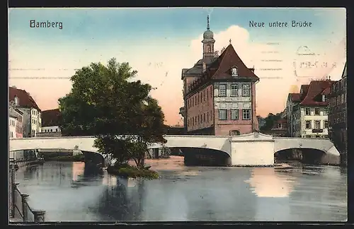 AK Bamberg, Neue untere Brücke