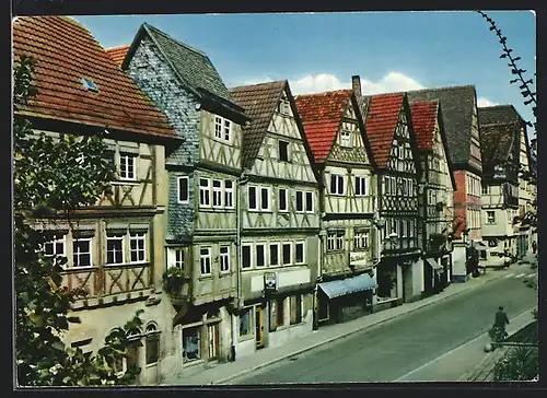 AK Ochsenfurt / Main, Fachwerkhäuser