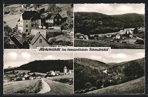 AK Heckmühle /Schondratal, Gesamtansicht