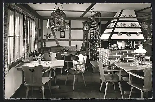 AK Bischofsheim /Rhön, Berggasthof und Pension Rhönhäuschen