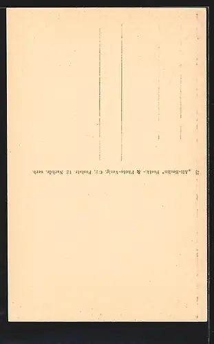 AK Berlin-Tiergarten, Hof an der Schleuse 9, erbaut z. Zt. König Friedrich I.