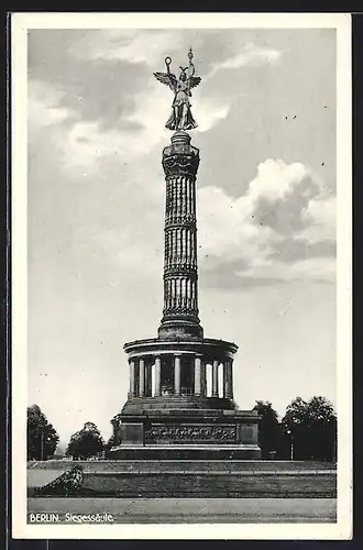 AK Berlin, Partie an der Siegessäule