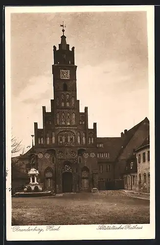 AK Brandenburg / Havel, Altstädtisches Rathaus