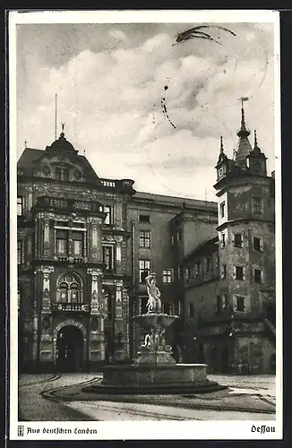 AK Dessau, Schlosshof