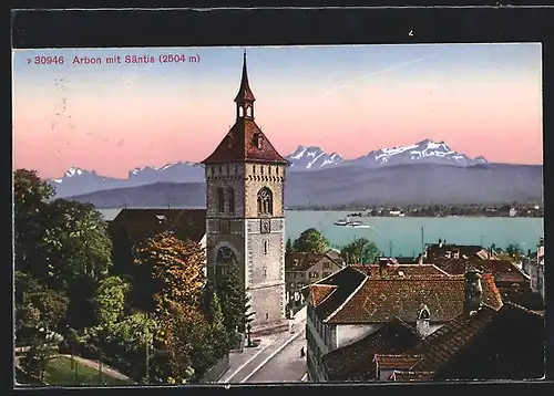 AK Arbon, Gesamtansicht mit Säntis