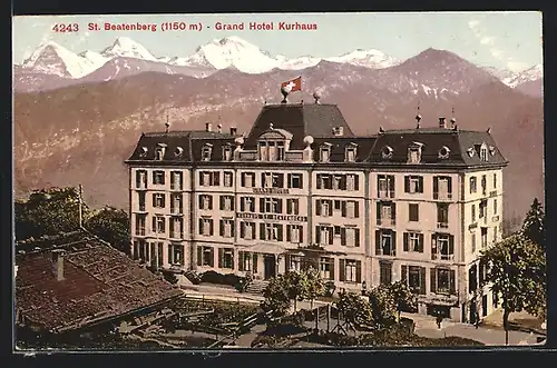 AK Sankt Beatenberg, Grand Hotel Kurhaus