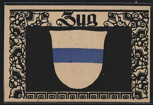 AK Schweiz, Wappen von Zug