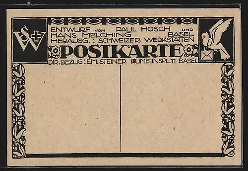 AK Schweiz, Wappen von Zug