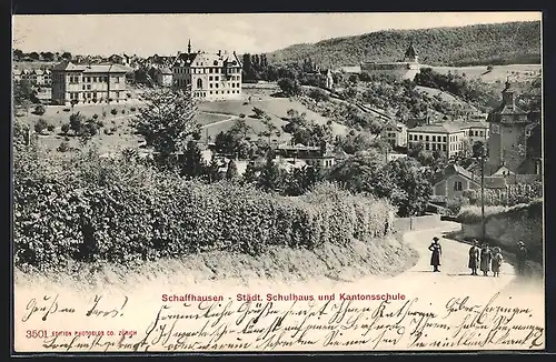 AK Schaffhausen, Städtisches Schulhaus und Kantonsschule