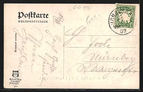 AK Homburg / Pfalz, Saarbrückenerstrasse