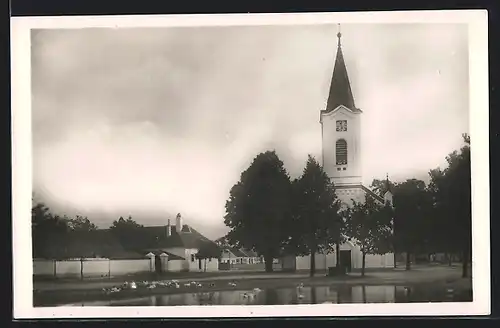 AK Leopoldov, Blick zur Kirche