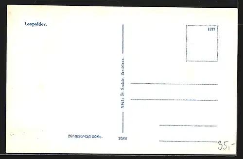 AK Leopoldov, Blick zur Kirche